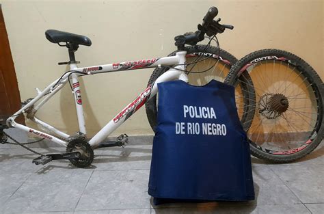 Conesa Policía recuperó elementos robados Policía de Rio Negro