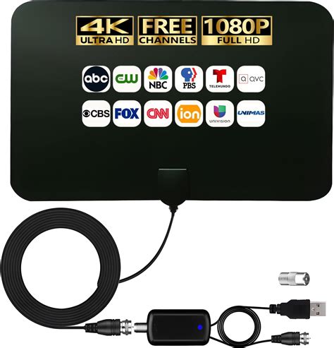 Amazon Amplified Indoor Outdoor TV Antenna Amplified HD Digital