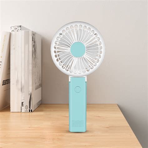 Mantuo Desktop Fan Rechargeable Mini Fold Change Angle Foldable