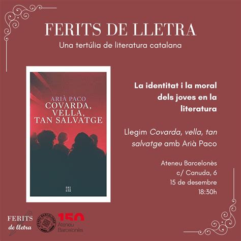 Llengua I Literatura Ateneu Barcelon S On Twitter Neix Ferits De