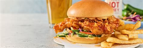 Mike S Hot Honey Chicken Sandwich Red Robin
