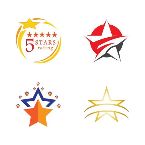 4 Star Logo Vector Art, Icons, and Graphics for Free Download