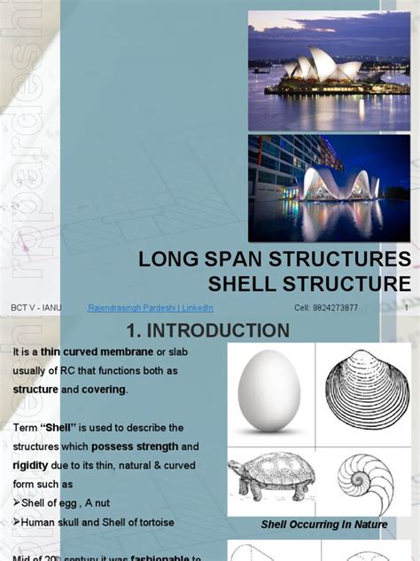 Shell Structure - Final | PDF | Vault (Architecture) | Dome