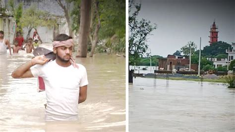 Watch Floods Wreak Havoc In Uttar Pradesh News Reel Businesstoday