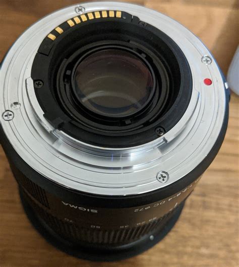 Which mount is this Sigma lens for? Smaller then Canon EF - Photography Stack Exchange