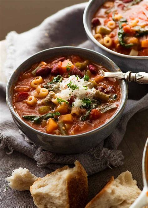 Minestrone Soup Recipetin Eats