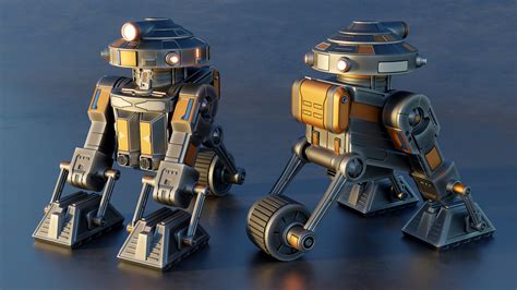 T7-O1 droid from Star Wars: The Old Republic - Finished Projects - Blender Artists Community