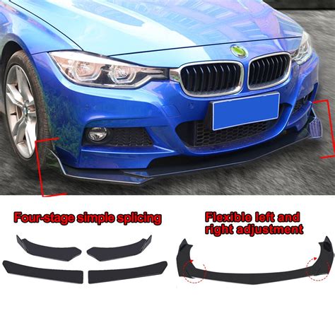 Car Universal Front Bumper Lip Body Kit Spoiler Sp Grandado