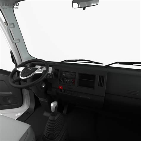 JAC X250 Chassis Truck with HQ interior 2024 3D model - Download Truck on 3DModels.org