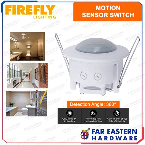 Firefly Motion Sensor Switch Light Recessed Surface Type Shopee