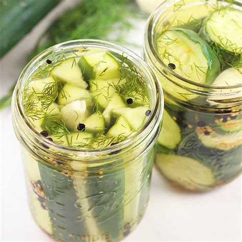 Canned Dill Pickle Spears Recipe