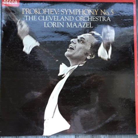 SXL 6875 Prokofiev Symphony No 5 Maazel Cleveland Orch TEST