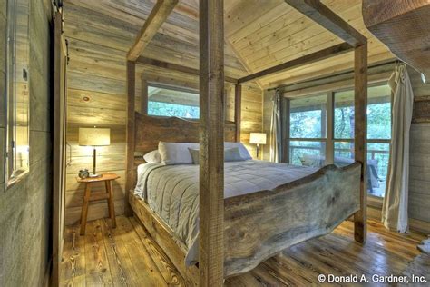 Tiny One Bedroom Cabin with Wraparound Porch - 444351GDN ...