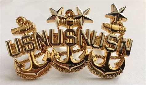 Navy Chief Tri Anchor Two Finger Ring Cpo Chief Master Chief Senior Chief 1876636167