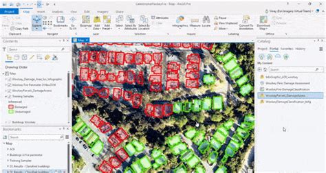 Damage Assessment Using Deep Learning In ArcGIS