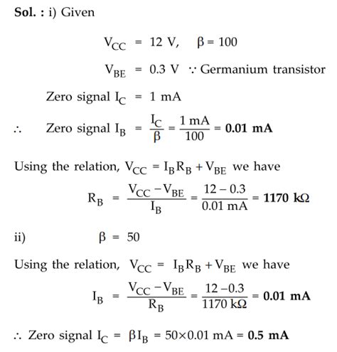 Stability Factor Bipolar Junction Transistors Bjt