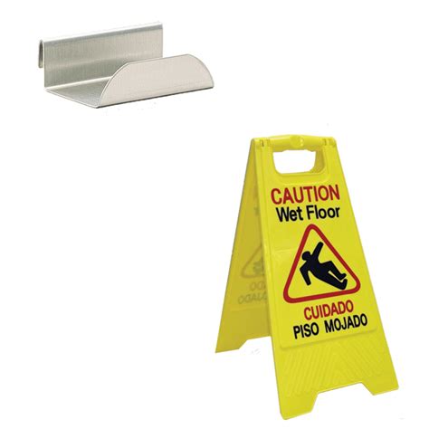 Wet Floor Sign And Holder