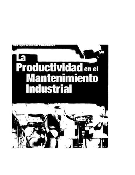 149261569 La Productividad En El Mantenimiento Industrial Enrique