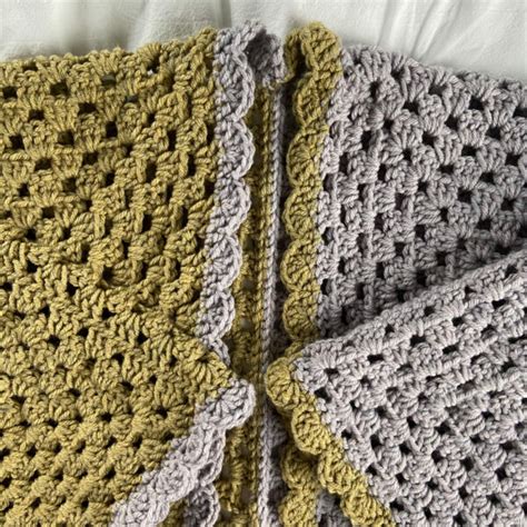 Cárdigan de Hexágono Clásico Patrón en Crochet Gratis