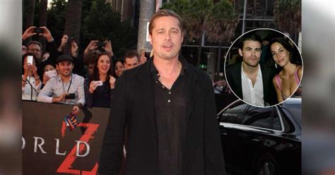 Amid Brad Pitt Romance Rumours Ines De Ramos And Paul Wesley File For