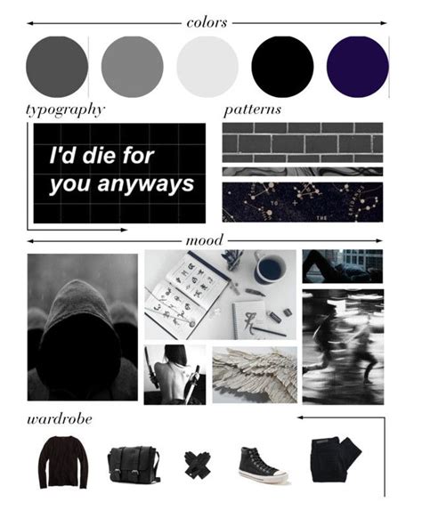 Shadowhunter Moodboard Ivy Aspenhallow Independent Design Mood