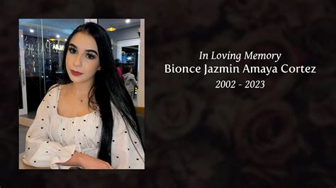 Bionce Jazmin Amaya Cortez Tribute Video