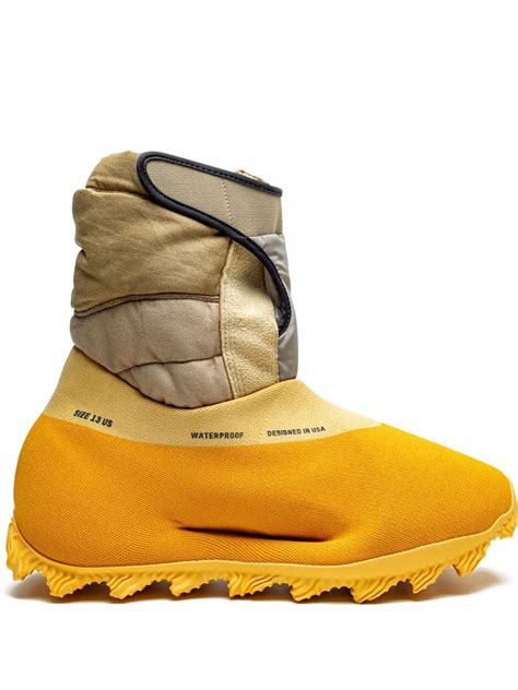 Adidas Yeezy YEEZY Knit Runner Boots | Yellow | FARFETCH AO