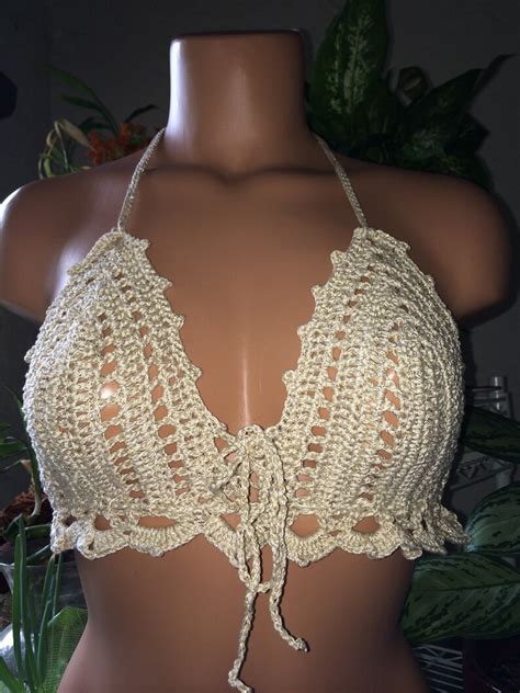 Sexy Crochet Halter Top Pattern In Pdf Etsy