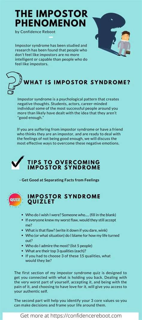 Dealing With The Impostor Syndrome Phenomenon For Good Confidence