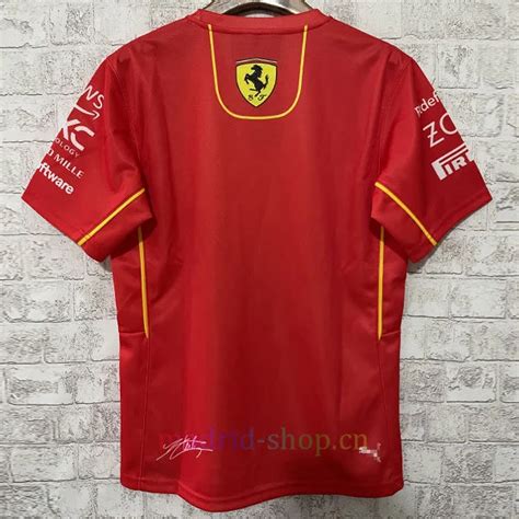 Camiseta Ferrari Charles Leclerc Barata Madrid Shop Cn