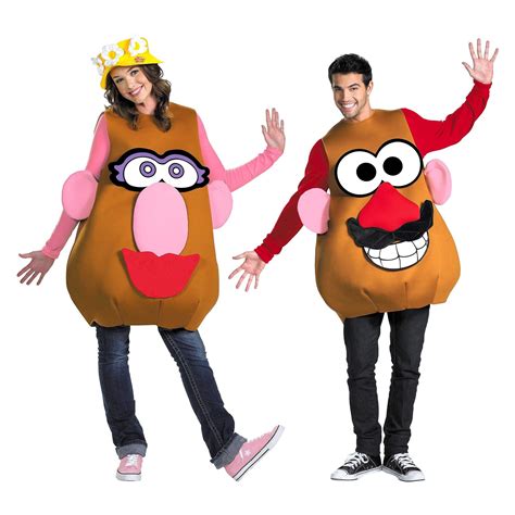 Halloween Adult Mr Or Mrs Potato Head Deluxe Costume Adult Unisex