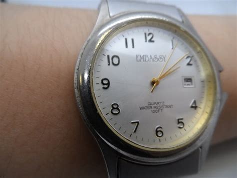 Vintage Embassy Quartz Watch Gem