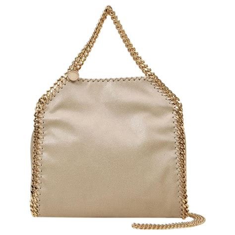 Stella Mc Cartney Falabella Mini Hobo Bag Stella Mccartney Beige