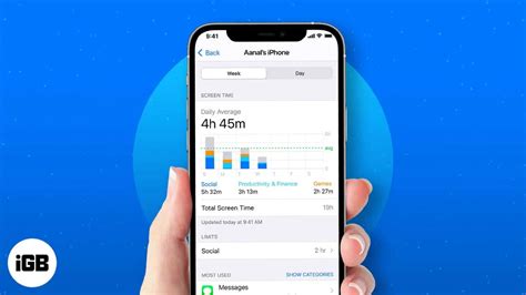 How to use Screen Time on iPhone and iPad - iGeeksBlog