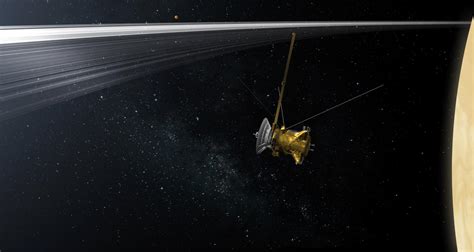 Ring Crossing Cassini Grand Finale Artist S Concept Nasa Science