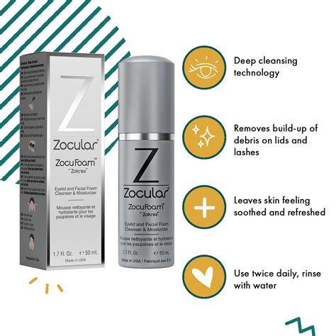 Zocular Zocufoam Eyelid Cleanser