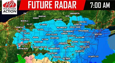 Snowfall Forecast for Friday Morning