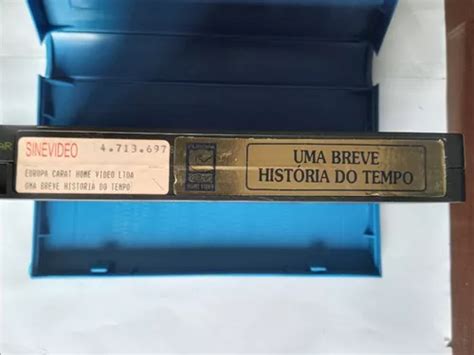 Vhs Uma Breve História Do Tempo Stephen Hawking Isobel Haw à venda em