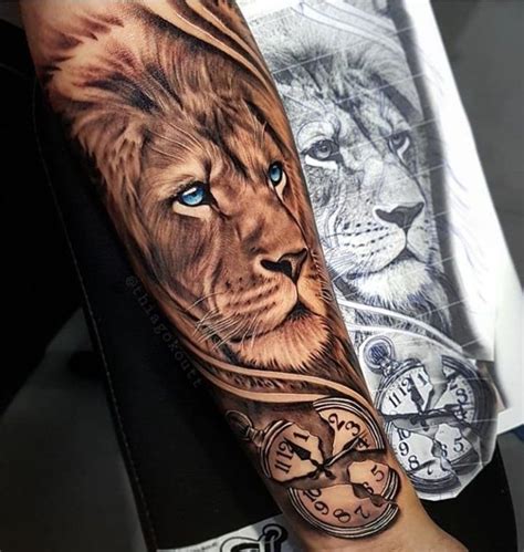 modelosdetatuajesHombres Tatuagem de leão Tatuagem masculina