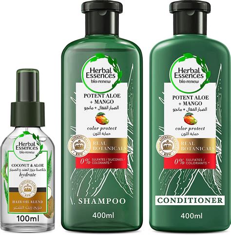 Herbal Essences Sulfate Free Potent Aloe Vera Mango Shampoo