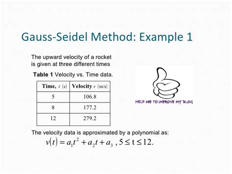 Gauss Seidel Method Example - copaxplatform