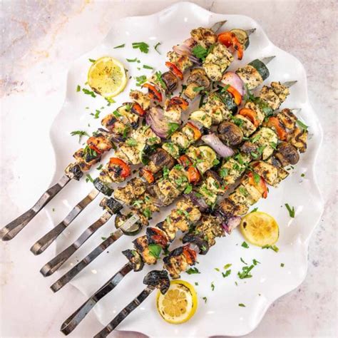 Mediterranean Chicken Kabobs Bunsen Burner Bakery