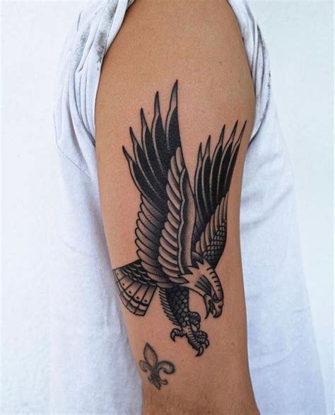 Traditional Eagle Tattoo - Meanings and Designs Through Time