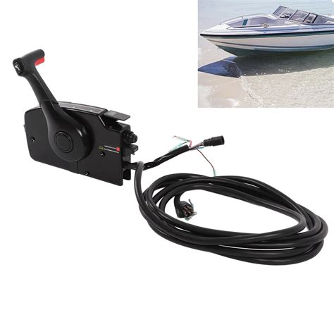 A Outboard Engine Remote Control Box Kit Easy Operation Side