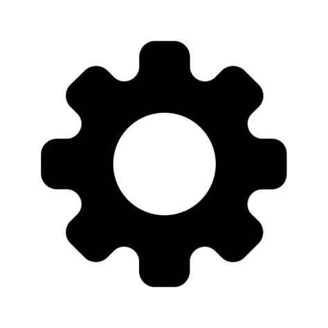 gear icon transparent