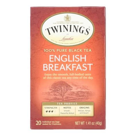 Twinings Tea English Breakfast Tea Black Tea Case Of Bags