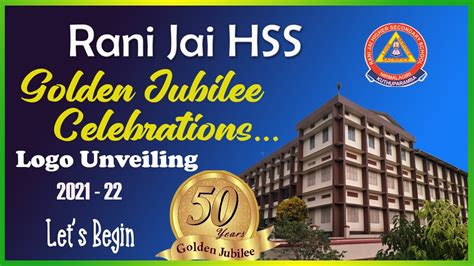 Logo Unveil Golden Jubilee Celebration Youtube