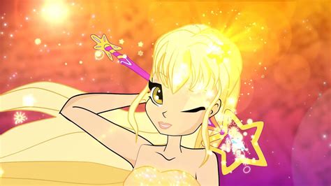 Winx Club 6 Stella Mythix 2d Fan Transformation Youtube