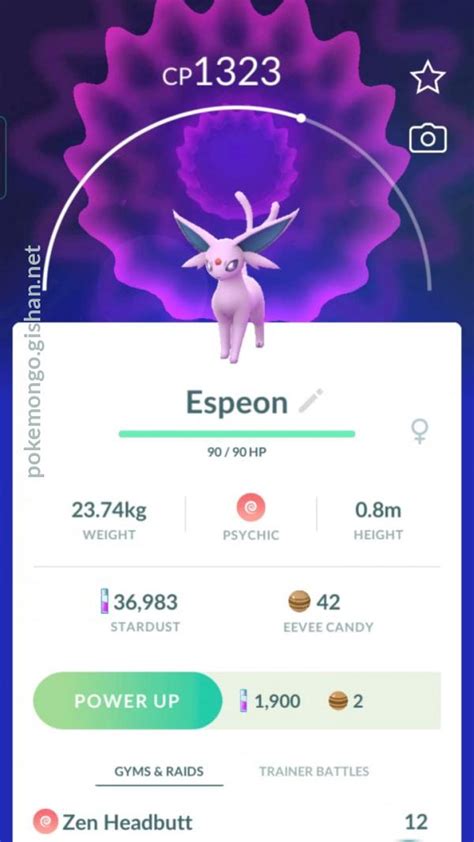 Espeon - Pokemon Go