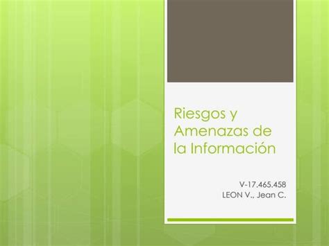 Amenazas Y Vulnerabilidades En La Informática